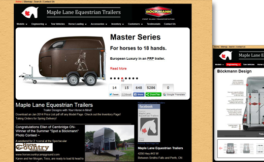 Maple Lane Equestrian Trailers
